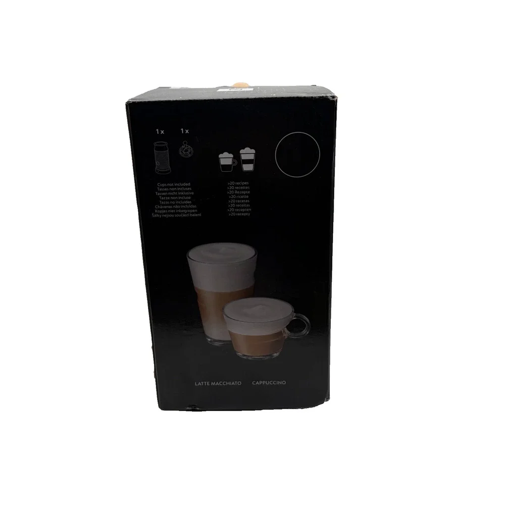 Nespresso Aeroccino 3 Electric Milk Frother - Black (3694-US-BK)